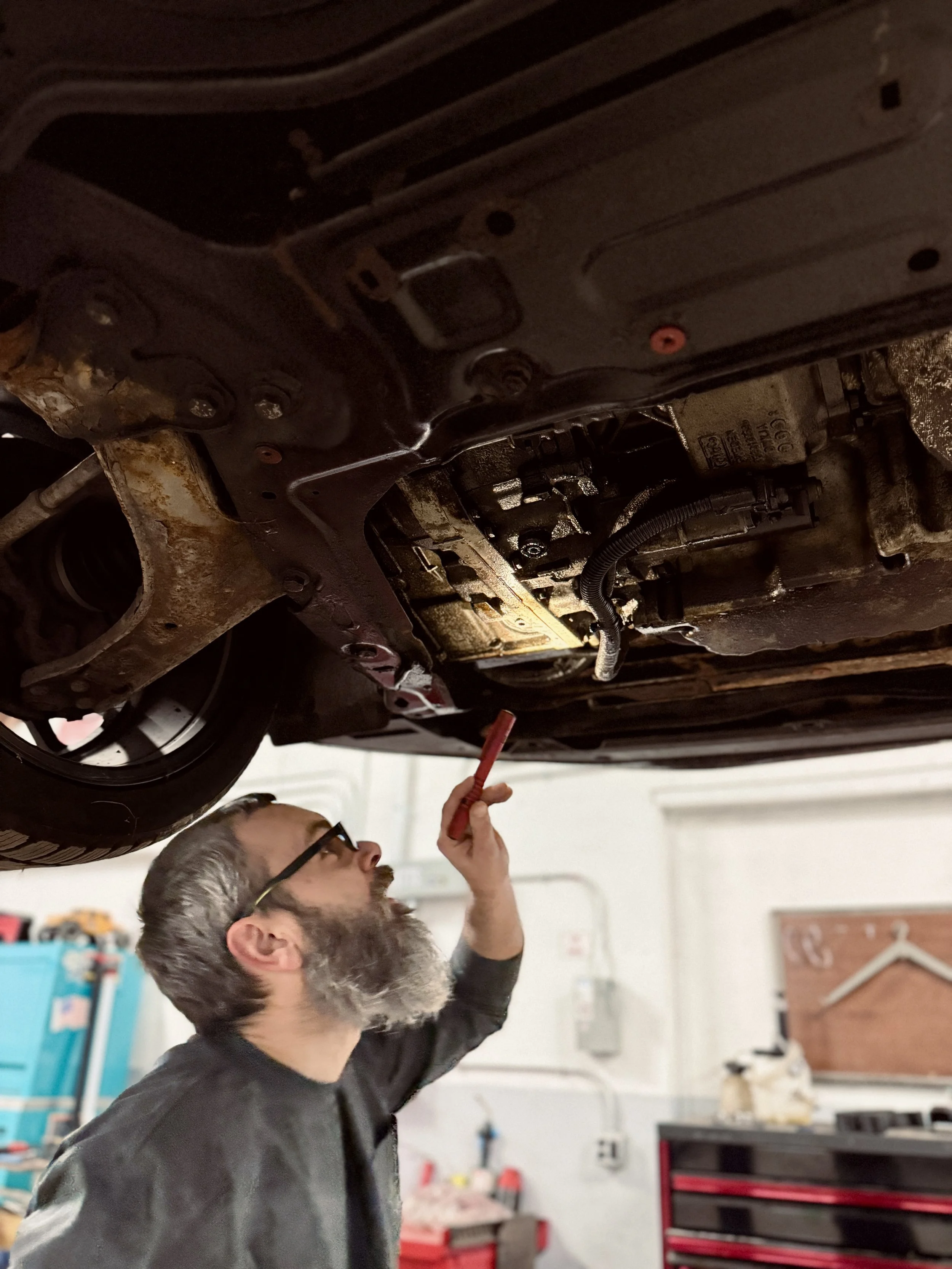Autobahn Import Servicecentre shop interior — professional European auto repair facility